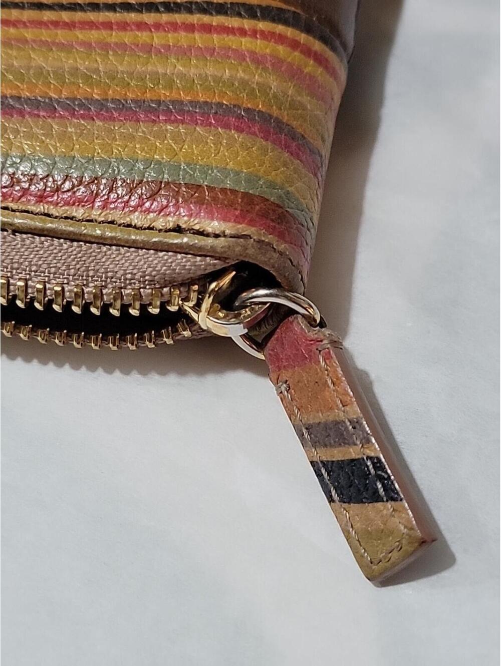 Paul Smith Zip Around Vintage Wallet Very Clean Inside - Picture 5 of 10